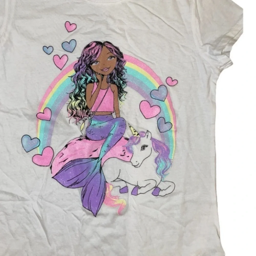 Mermaid‎ Short Sleeve T-Shirt 10/12 Large